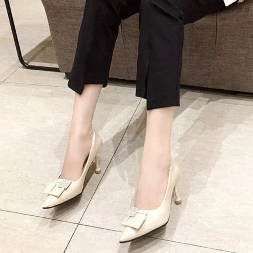 high heels new chunky heel fashion shoes - Picture 4 of 8